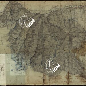 Porzione della Valle D'Aosta che comprende il vallone di Rutors, la Valgrisanche, Valle di Rhemes, Valsavaranche, Valle di Cogne, Valle di Fenis e di valloni compresei fra quest'ultima Valle e quella di Cogne Scala di 1 a 47400