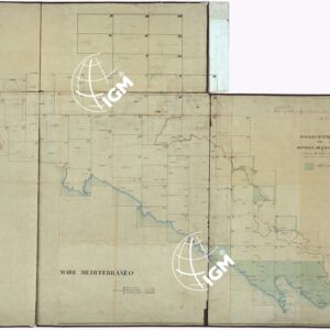 RIVIERA DI LEVANTE ALLA QUARTA DELLA SCALA DI SAVOIA OSSIA DI 1 A 9.450 ESEGUITA NEGLI ANNI 1816. 1822. 23. 24. 25. 1826 e 1827 - QUADRO D'UNIONE.