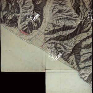 RIVIERA DI LEVANTE ALLA QUARTA DELLA SCALA DI SAVOIA OSSIA DI 1 A 9.450 ESEGUITA NEGLI ANNI 1816. 1822. 23. 24. 25. 1826 e 1827 - FOGLIO 61.