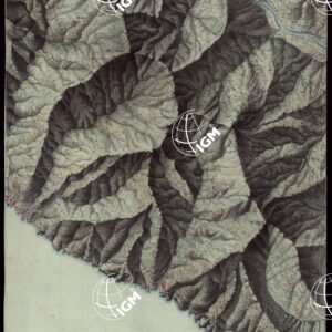 RIVIERA DI LEVANTE ALLA QUARTA DELLA SCALA DI SAVOIA OSSIA DI 1 A 9.450 ESEGUITA NEGLI ANNI 1816. 1822. 23. 24. 25. 1826 e 1827 - FOGLIO 67.