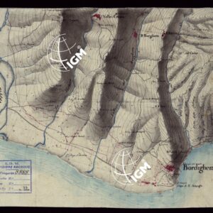 RICOGNIZIONI ESEGUITE ALLA SCALA DI 1/20.000 CHE COMPRENDANO LE DUE RIVIERE DEGLI EX STATI SARDI E PARTE DELLE ATTUALI PROVINCIE DI ALESSANDRIA  E DI PAVIA - FOGLIO 1.