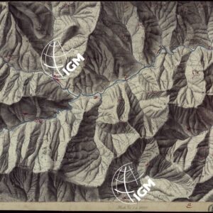 RICOGNIZIONI ESEGUITE ALLA SCALA DI 1/20.000 CHE COMPRENDANO LE DUE RIVIERE DEGLI EX STATI SARDI E PARTE DELLE ATTUALI PROVINCIE DI ALESSANDRIA  E DI PAVIA - FOGLIO 12.