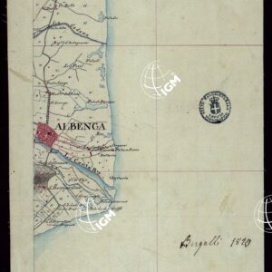 RICOGNIZIONI ESEGUITE ALLA SCALA DI 1/20.000 CHE COMPRENDANO LE DUE RIVIERE DEGLI EX STATI SARDI E PARTE DELLE ATTUALI PROVINCIE DI ALESSANDRIA  E DI PAVIA - FOGLIO 14.