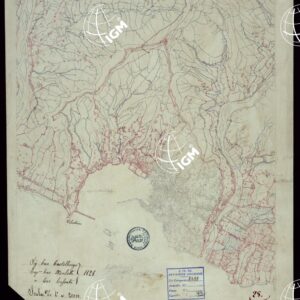 RICOGNIZIONI ESEGUITE ALLA SCALA DI 1/20.000 CHE COMPRENDANO LE DUE RIVIERE DEGLI EX STATI SARDI E PARTE DELLE ATTUALI PROVINCIE DI ALESSANDRIA  E DI PAVIA - FOGLIO 28.