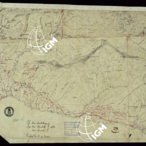 RICOGNIZIONI ESEGUITE ALLA SCALA DI 1/20.000 CHE COMPRENDANO LE DUE RIVIERE DEGLI EX STATI SARDI E PARTE DELLE ATTUALI PROVINCIE DI ALESSANDRIA  E DI PAVIA - FOGLIO 29.