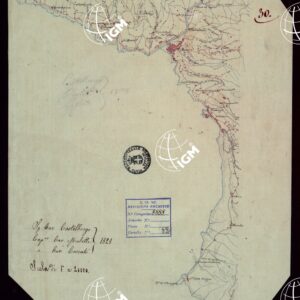 RICOGNIZIONI ESEGUITE ALLA SCALA DI 1/20.000 CHE COMPRENDANO LE DUE RIVIERE DEGLI EX STATI SARDI E PARTE DELLE ATTUALI PROVINCIE DI ALESSANDRIA  E DI PAVIA - FOGLIO 30.