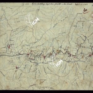 RICOGNIZIONI ESEGUITE ALLA SCALA DI 1/20.000 CHE COMPRENDANO LE DUE RIVIERE DEGLI EX STATI SARDI E PARTE DELLE ATTUALI PROVINCIE DI ALESSANDRIA  E DI PAVIA - FOGLIO 40.