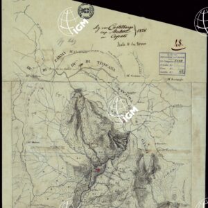 RICOGNIZIONI ESEGUITE ALLA SCALA DI 1/20.000 CHE COMPRENDANO LE DUE RIVIERE DEGLI EX STATI SARDI E PARTE DELLE ATTUALI PROVINCIE DI ALESSANDRIA  E DI PAVIA - FOGLIO 48.