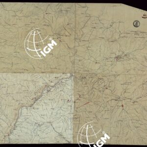 RICOGNIZIONI ESEGUITE ALLA SCALA DI 1/20.000 CHE COMPRENDANO LE DUE RIVIERE DEGLI EX STATI SARDI E PARTE DELLE ATTUALI PROVINCIE DI ALESSANDRIA  E DI PAVIA - FOGLIO 61.