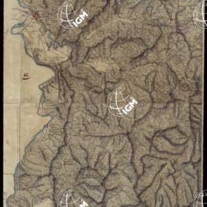 RICOGNIZIONI ESEGUITE ALLA SCALA DI 1/20.000 CHE COMPRENDANO LE DUE RIVIERE DEGLI EX STATI SARDI E PARTE DELLE ATTUALI PROVINCIE DI ALESSANDRIA  E DI PAVIA - FOGLIO 64.