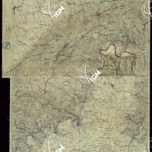 RICOGNIZIONI ESEGUITE ALLA SCALA DI 1/20.000 CHE COMPRENDANO LE DUE RIVIERE DEGLI EX STATI SARDI E PARTE DELLE ATTUALI PROVINCIE DI ALESSANDRIA  E DI PAVIA - FOGLIO 74.