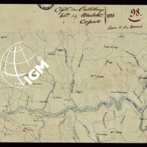 RICOGNIZIONI ESEGUITE ALLA SCALA DI 1/20.000 CHE COMPRENDANO LE DUE RIVIERE DEGLI EX STATI SARDI E PARTE DELLE ATTUALI PROVINCIE DI ALESSANDRIA  E DI PAVIA - FOGLIO 98.