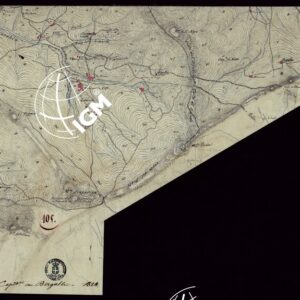 RICOGNIZIONI ESEGUITE ALLA SCALA DI 1/20.000 CHE COMPRENDANO LE DUE RIVIERE DEGLI EX STATI SARDI E PARTE DELLE ATTUALI PROVINCIE DI ALESSANDRIA  E DI PAVIA - FOGLIO 105.