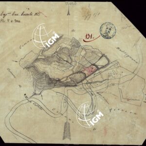 RICOGNIZIONI ESEGUITE ALLA SCALA DI 1/20.000 CHE COMPRENDANO LE DUE RIVIERE DEGLI EX STATI SARDI E PARTE DELLE ATTUALI PROVINCIE DI ALESSANDRIA  E DI PAVIA - FOGLIO 131.