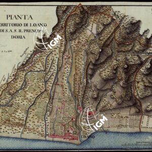 PIANTA DEL TERRITORIO DI LOANO FEUDO DI S.A.S. IL PRINCIPE DORIA