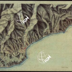 CARTA DI UNA PARTE DELLA RIVIERA DI PONENTE DA VARAZZE A SESTRI - FOGLIO 9.