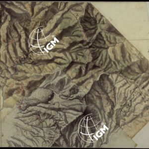 RILIEVI TOPOGRAFICI ALLA SCALA DI 1 a 9.450 ABBRACCIANTI LA PARTE DI TERRITORIO BAGNATO DAI FIUMI MAGRA E VARA CHE FORMAVA PARTE DEL CONFINE ORIENTALE DEGLI EX STATI SARDI - FOGLIO 3