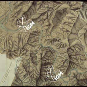 RILIEVI TOPOGRAFICI ALLA SCALA DI 1 a 9.450 ABBRACCIANTI LA PARTE DI TERRITORIO BAGNATO DAI FIUMI MAGRA E VARA CHE FORMAVA PARTE DEL CONFINE ORIENTALE DEGLI EX STATI SARDI - FOGLIO 8