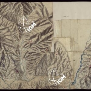RILIEVI TOPOGRAFICI ALLA SCALA DI 1 a 9.450 ABBRACCIANTI LA PARTE DI TERRITORIO BAGNATO DAI FIUMI MAGRA E VARA CHE FORMAVA PARTE DEL CONFINE ORIENTALE DEGLI EX STATI SARDI - FOGLIO 9