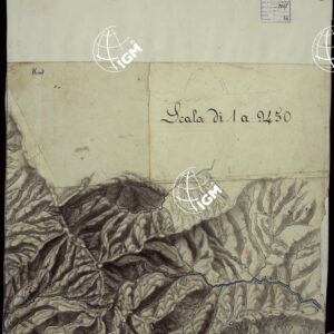 RILIEVI TOPOGRAFICI ALLA SCALA DI 1 a 9.450 ABBRACCIANTI LA PARTE DI TERRITORIO BAGNATO DAI FIUMI MAGRA E VARA CHE FORMAVA PARTE DEL CONFINE ORIENTALE DEGLI EX STATI SARDI - FOGLIO 10