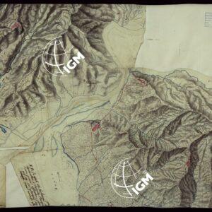 RILIEVI TOPOGRAFICI ALLA SCALA DI 1 a 9.450 ABBRACCIANTI LA PARTE DI TERRITORIO BAGNATO DAI FIUMI MAGRA E VARA CHE FORMAVA PARTE DEL CONFINE ORIENTALE DEGLI EX STATI SARDI - FOGLIO 13