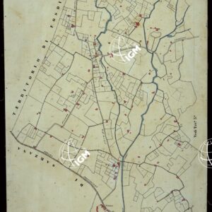 MAPPA ORIGINALE DEL COMUNE DI CASTELNUOVO MAGRA - TAVOLA 3