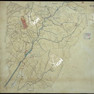 MAPPA ORIGINALE DEL COMUNE DI CASTELNUOVO MAGRA - TAVOLA 4