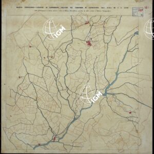 MAPPA ORIGINALE DEL COMUNE DI CASTELNUOVO MAGRA
RILIEVO TOPOGRAFICO-CASTALE DI ESPERIMENTO ESEGUITO NEL TERRITORIO DI CASTELNUOVO ALLA SCALA DI 1 A 2500 N.B.  TAVOLA 6