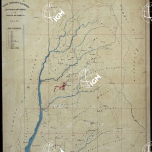 RILIEVO TOPOGRAFICO PLANIMETRICO PER MASSE DI COLTURA DEL COMUNE DI SARZANA - TAVOLETTAZ N.1