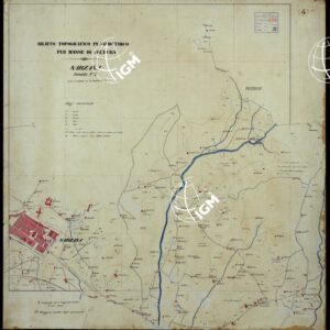 RILIEVO TOPOGRAFICO PLANIMETRICO PER MASSE DI COLTURA  SARZANA - TAVOLETTA N. 2