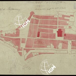 RILIEVO TOPOGRAFICO PLANIMETRICO PER MASSE DI COLTURA SARZANA  SARZANA - PIANTA DELLA CITTA'