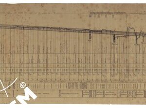 CANALE CAVOUR - PROFILO GENERALE SULL'ASSE DEL TRACCIAMENTO