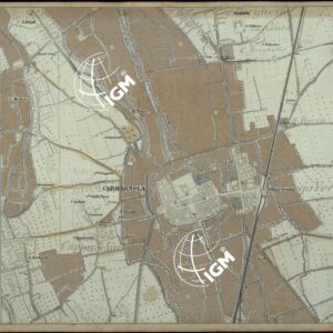 CARTA DEI DINTORNI DI RACCONIGI - FOGLIO 3