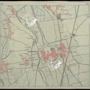 CARTA DEI DINTORNI DI RACCONIGI - FOGLIO 3