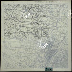 TORINO E DINTORNI - NERO, STRADE,