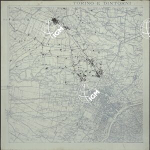 TORINO E DINTORNI - NERO, CASEGGIATI.
