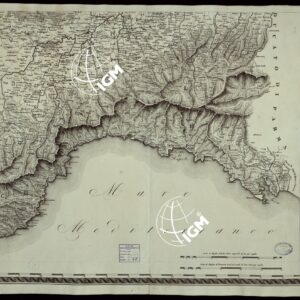 CARTA COROGRAFICA DEGLI STATI DI TERRA FERMA DI S.M. IL RE DI SARDEGNA DIVISA IN PROVINCIE E IN CANTONI DE' MANDAMENTI SECONDO LA RECENTE FISSAZIONE FATTANE CO' REGI EDITTI. - FOGLIO 4