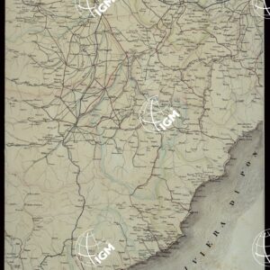 CARTA STRADALE DEGLI STATI DI TERRA FERMA DI S.M.
