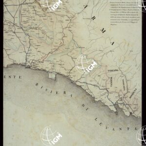 CARTA STRADALE DEGLI STATI DI TERRA FERMA DI S.M.