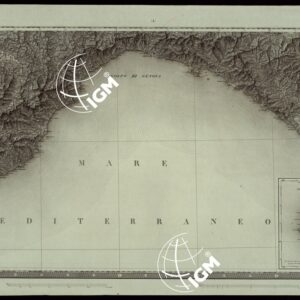 CARTA DEGLI STATI DI SUA MAESTA' SARDA IN TERRAFERMA OPERA DEL REAL CORPO DI STATO MAGGIORE GENERALE INCISA E PUBBLICATA - FOGLIO VI.