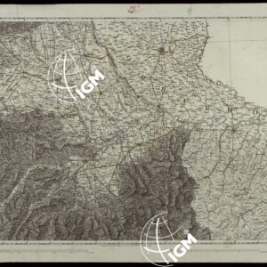 CARTA DEGLI STATI DI SUA MAESTA' SARDA IN TERRAFERMA OPERA DEL REAL CORPO DI STATO MAGGIORE GENERALE INCISA E PUBBLICATA - FOGLIO IV.