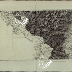 CARTA DEGLI STATI DI SUA MAESTA' SARDA IN TERRAFERMA OPERA DEL REAL CORPO DI STATO MAGGIORE GENERALE INCISA E PUBBLICATA - FOGLIO III.