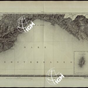 CARTA DEGLI STATI DI SUA MAESTA' SARDA IN TERRAFERMA OPERA DEL REAL CORPO DI STATO MAGGIORE GENERALE INCISA E PUBBLICATA - FOGLIO VI.