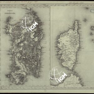 CARTA COROGRAFICA DELL'ITALIA SUPERIORE E CENTRALE ALLA SCALA DI 1 A 600.000 PUBBLICATA DALL'UFFICIO SUPERIORE DI STATO MAGGIORE - FOGLIO 5