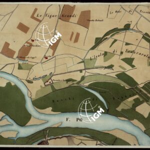 CARTA DEI DINTORNI DI VALENZA - FOGLIO 3