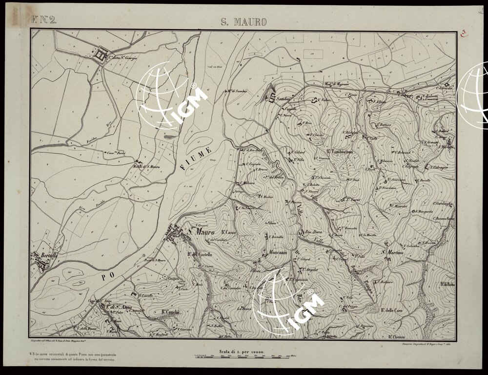 TORINO E DINTORNI - F°.N°. 2.S. MAURO