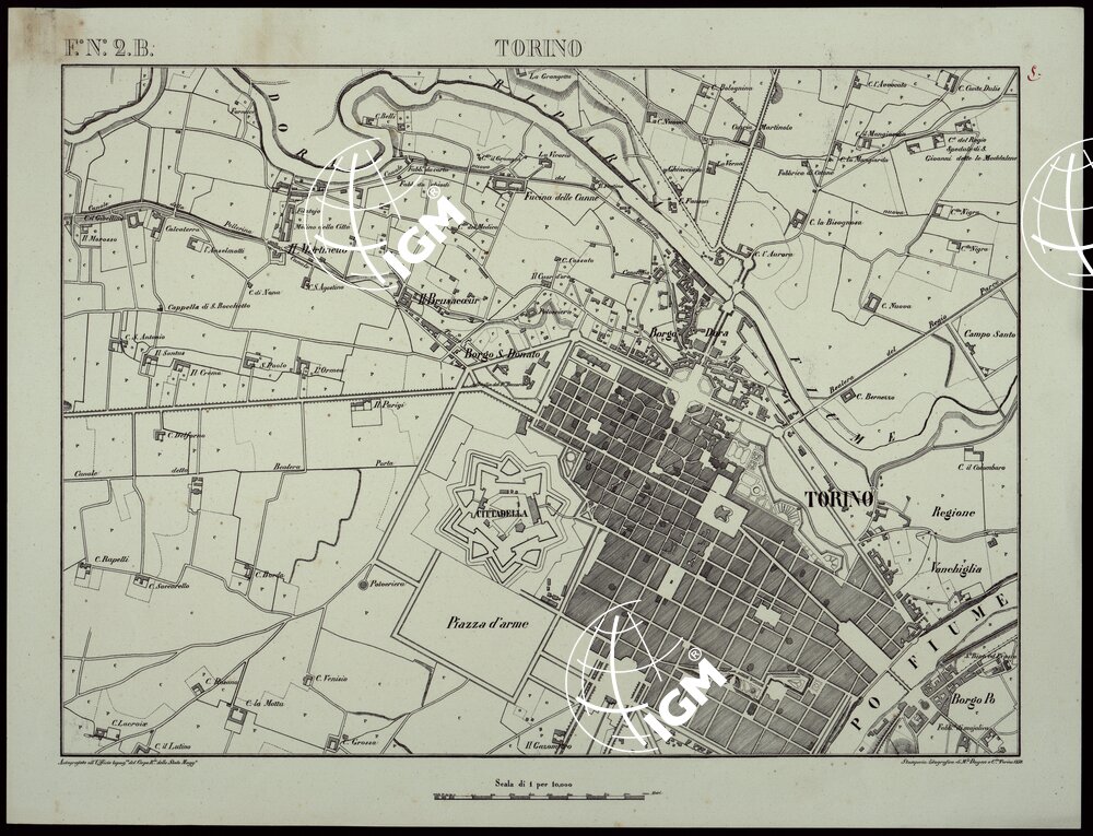 TORINO E DINTORNI - F°.N°. 2.B. TORINO