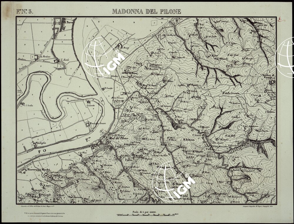 TORINO E DINTORNI - F°.N°. 3. MADONNA DEL PILONE