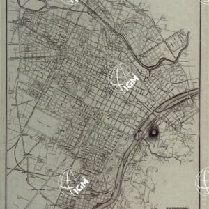PIANTA GEOMETRICA DELLA CITTA' DI TORINO. CON TUTTI GLI INGRANDIMENTI ESEGUITI E APPROVATI, COMPILATA DAL CIVICO UFFICIO D'ARTE NELL'ANNO 1882