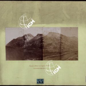 TRENTADUE PANORAMI FOTOGRAFICI ESEGUITI DAL TENENTE DI STATO MAGGIORE SIG. MANZI NEL 1876, PER STUDI SULLA FOTOTOPOGRAFIA - LA PUNTA MALMOT VISTA DAL FORTE VARRISELLA ELEMENTO N.3 PER LA COSTRUZIONE DEL GHIACCIAJO DI BART.